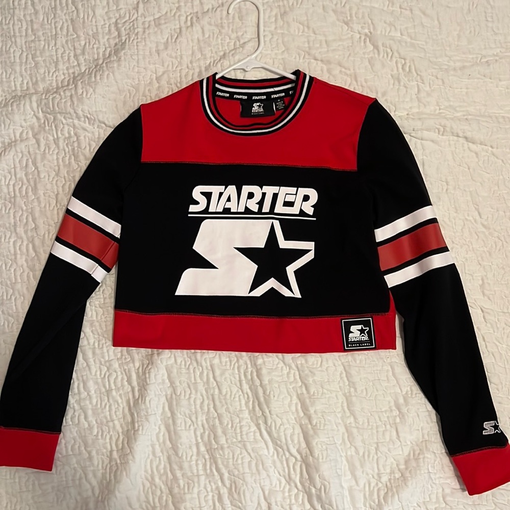 Starter crop top long sleeve